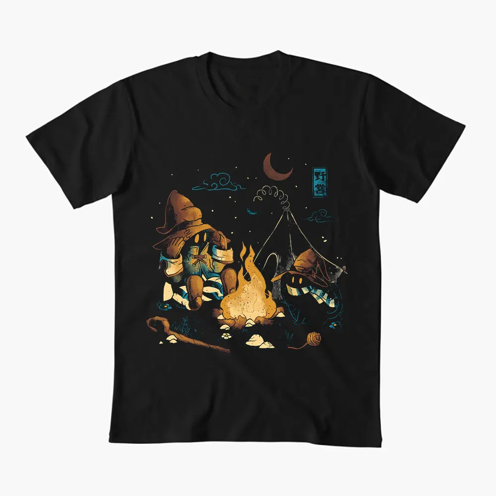 Magic Camp Collection Final Fantasy Vivi Gift T shirt for RPG gamer 100% cotton Short Sleeve Graphic Clothes All size tops S-6XL
Magic Camp Collection Final Fantasy Vivi Gift T shirt for RPG gamer 100% cotton Short Sleeve Graphic Clothes All size tops S-6XL