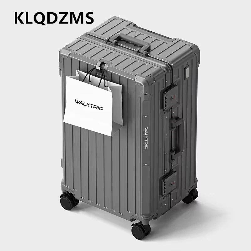 KLQDZMS High Quality Suitcase PC Large Capacity Trolley Case Boarding Box 20"24"26"28"30"32 Inch Men's Aluminum Frame Luggage
KLQDZMS High Quality Suitcase PC Large Capacity Trolley Case Boarding Box 20"24"26"28"30"32 Inch Men's Aluminum Frame Luggage