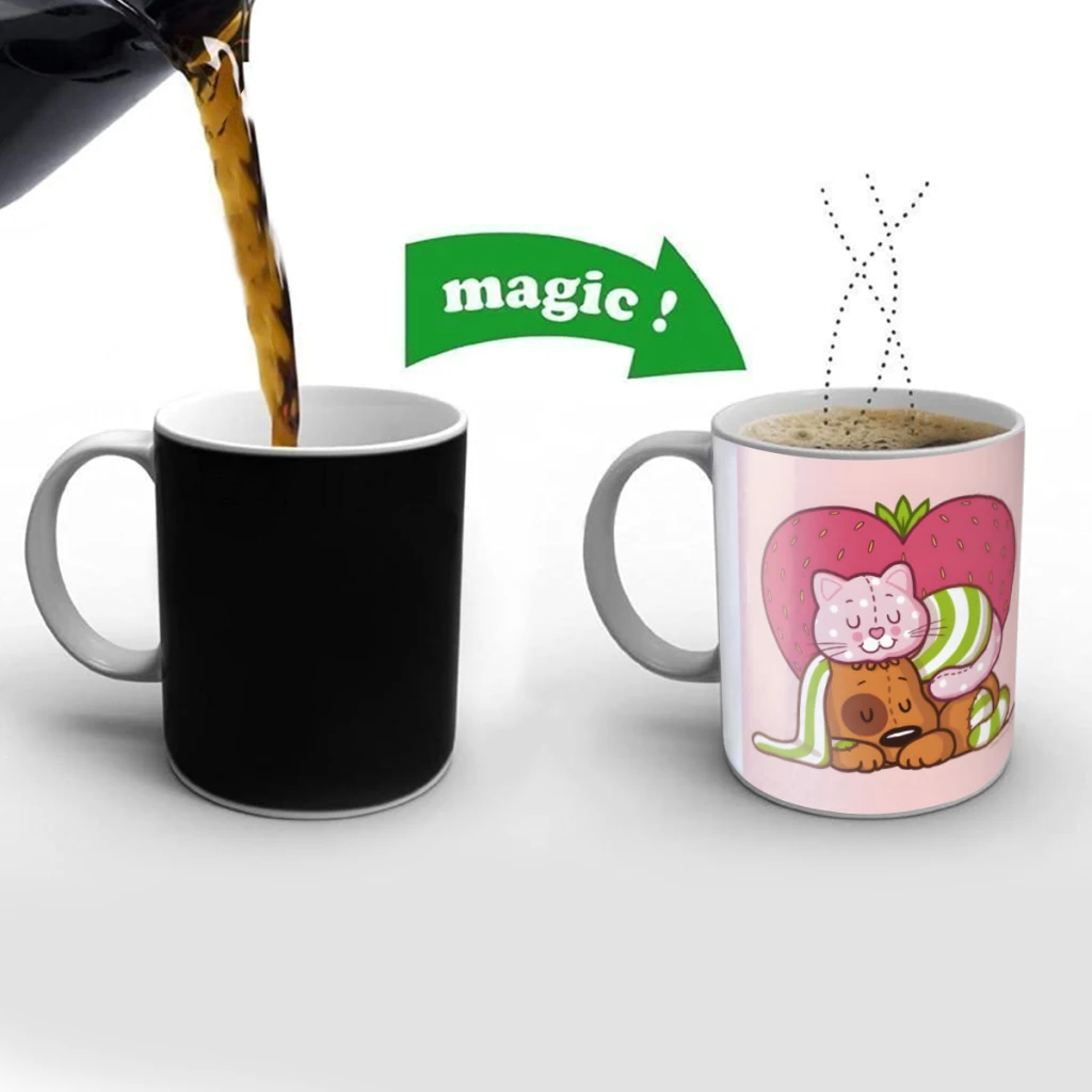 Warm Nap! Creativity Change Color Chang mug Ceramic mug Hot Coffee Cup Breakfast Cup Mug Friend Gift
Warm Nap! Creativity Change Color Chang mug Ceramic mug Hot Coffee Cup Breakfast Cup Mug Friend Gift