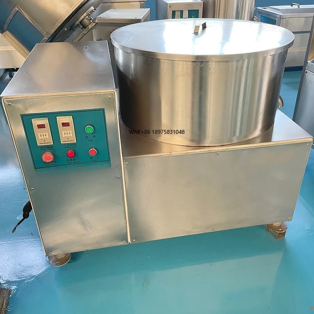 Industrial Small Food Deoiling Machine Centrifugal Veg Dryer for Vegetable Dehydration Dewatering PLC Engine Core Components
Industrial Small Food Deoiling Machine Centrifugal Veg Dryer for Vegetable Dehydration Dewatering PLC Engine Core Components