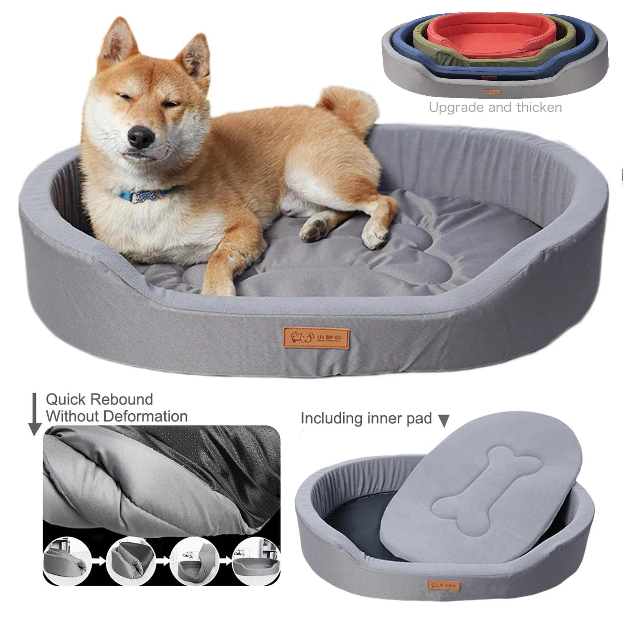 Large Dog Bed Wear-resistant Puppy Pad Bed for Dog Waterproof & Anti-urine Dual-Purpose Inner Pad Washable Pet Dogs Accessories
Large Dog Bed Wear-resistant Puppy Pad Bed for Dog Waterproof & Anti-urine Dual-Purpose Inner Pad Washable Pet Dogs Accessories