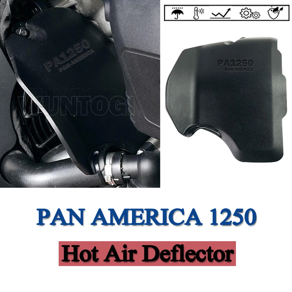 Дефлектор горячего воздуха для мотоциклов PAN AMERICA S 1250, аксессуары для Pan America 1250 PA 1250 2021-2022, детали для защиты от ожогов
Дефлектор горячего воздуха для мотоциклов PAN AMERICA S 1250, аксессуары для Pan America 1250 PA 1250 2021-2022, детали для защиты от ожогов