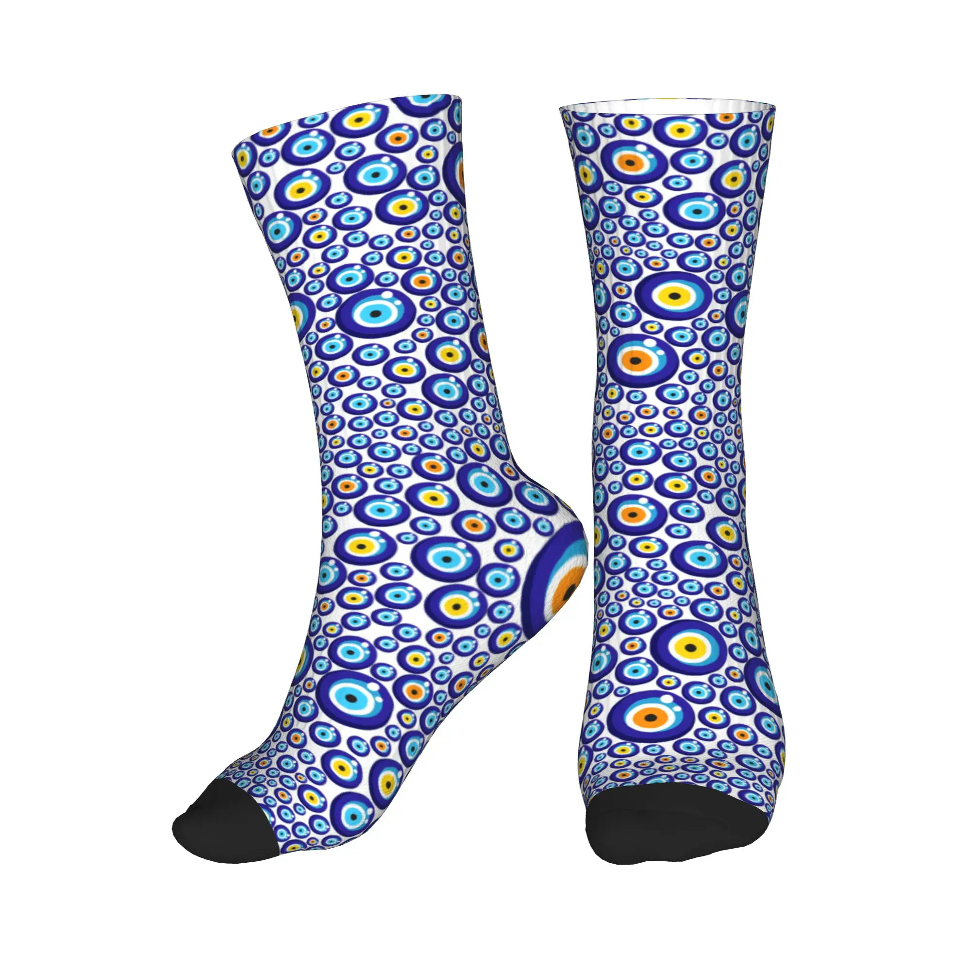 Fashion Mediterranean Turkish Amulet Evil Eye Socks Women Men Warm 3D Printing Sports Football Socks
Fashion Mediterranean Turkish Amulet Evil Eye Socks Women Men Warm 3D Printing Sports Football Socks