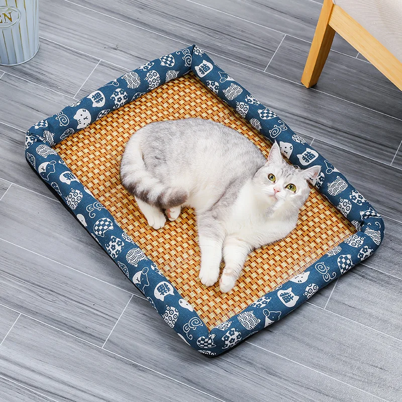 Summer Mat Kennel Cat Nest Summer Dog Kennel Pet Supplies Teddy Small Dog Dog Bed Mat Universal All Seasons
Summer Mat Kennel Cat Nest Summer Dog Kennel Pet Supplies Teddy Small Dog Dog Bed Mat Universal All Seasons