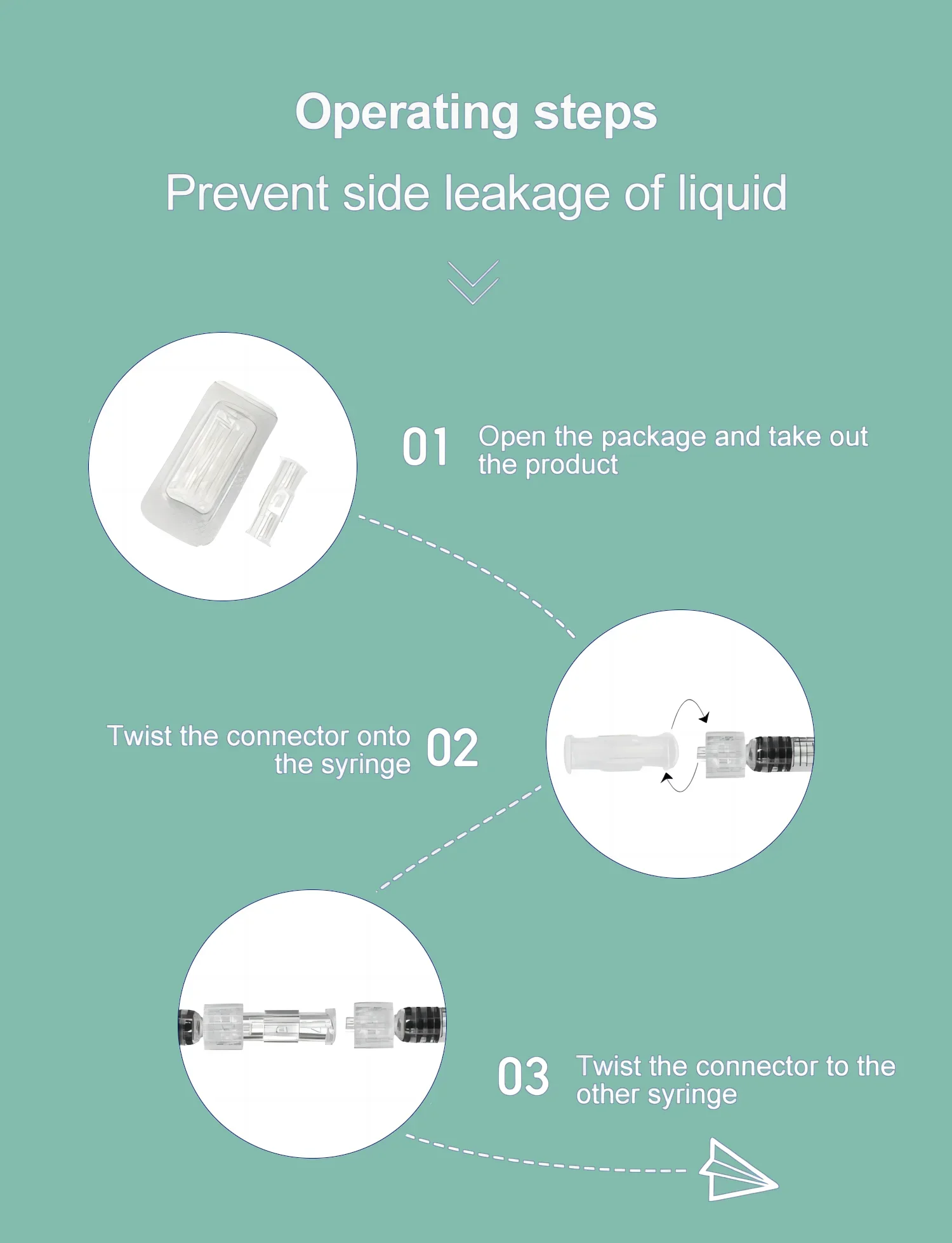 50/100pcs Injection accessories Leak Proof Double Helix Medical Sterile Luer Lock Adapter Transparent Plastic Syringe Connector
50/100pcs Injection accessories Leak Proof Double Helix Medical Sterile Luer Lock Adapter Transparent Plastic Syringe Connector