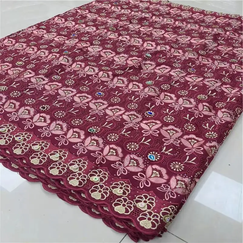 5 yard Heavy Beaded Embroidery African 100% Premium Cotton Fabrics High quality Swiss Voile Lace Popular Dubai Style 27L591201
5 yard Heavy Beaded Embroidery African 100% Premium Cotton Fabrics High quality Swiss Voile Lace Popular Dubai Style 27L591201