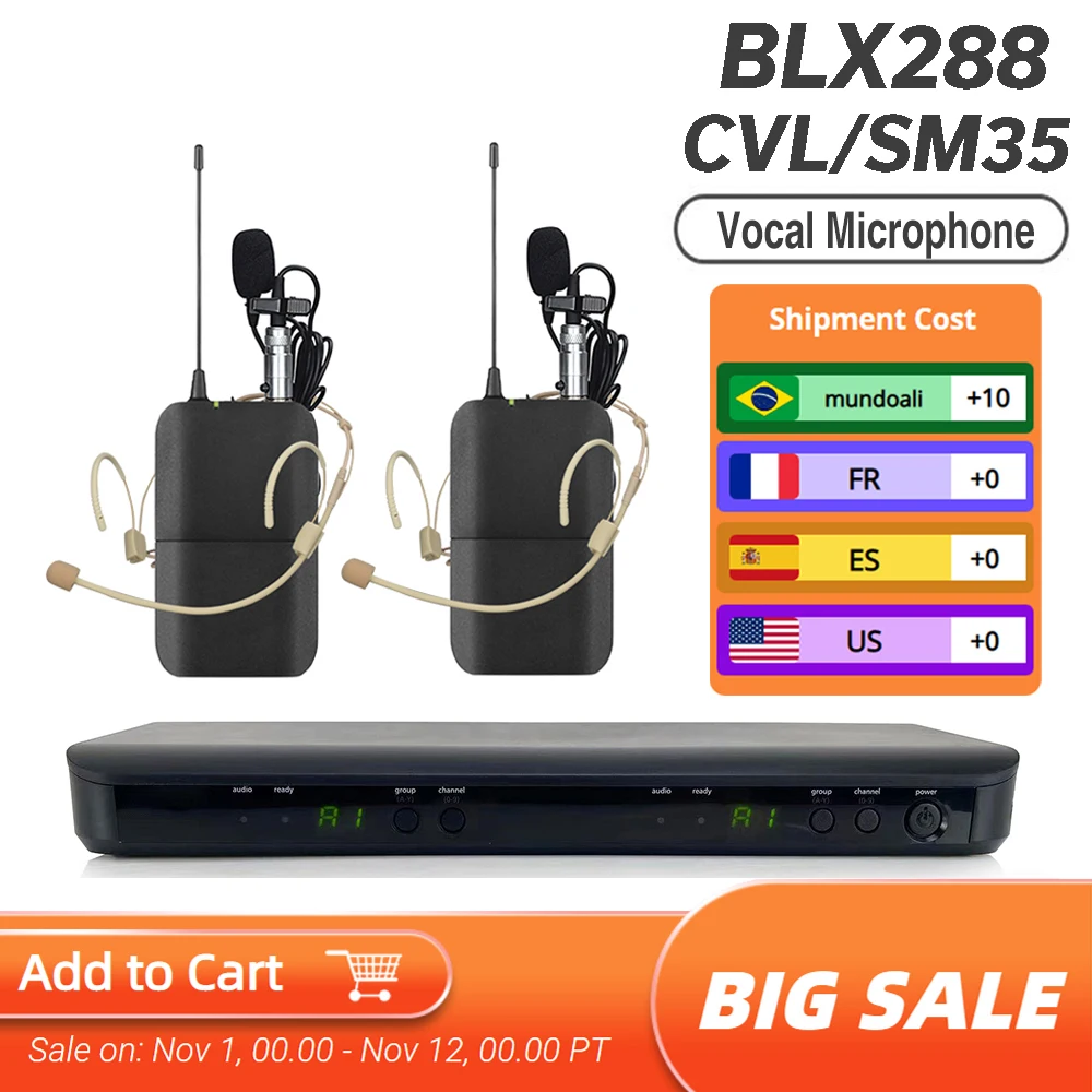 Новое поступление, беспроводной микрофон BLX288 BLX1 SM35 CVL петличный микрофон наушники, беспроводной микрофон с суперкардиоидным эффектом для выступления речи
Новое поступление, беспроводной микрофон BLX288 BLX1 SM35 CVL петличный микрофон наушники, беспроводной микрофон с суперкардиоидным эффектом для выступления речи