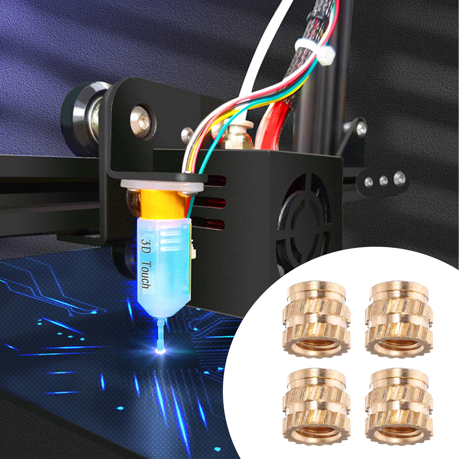 100pcs Heat Set Insert Thread Knurled Brass Nut Female Thread Embedment Nuts For 3D Printing Wood Plastic Replacement
100pcs Heat Set Insert Thread Knurled Brass Nut Female Thread Embedment Nuts For 3D Printing Wood Plastic Replacement
