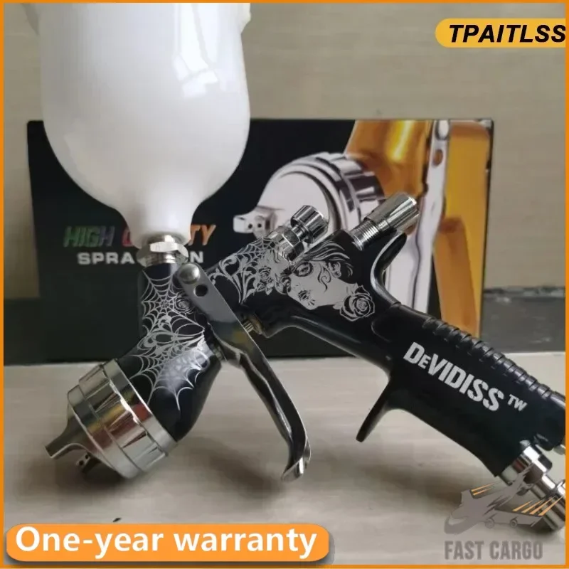 Air Tools Spray Gun 1.3mm Stainless Steel Nozzle Air Spray Gun Water-Based Paint Varnish Paint Sprayer Paint Spray Gun
Air Tools Spray Gun 1.3mm Stainless Steel Nozzle Air Spray Gun Water-Based Paint Varnish Paint Sprayer Paint Spray Gun