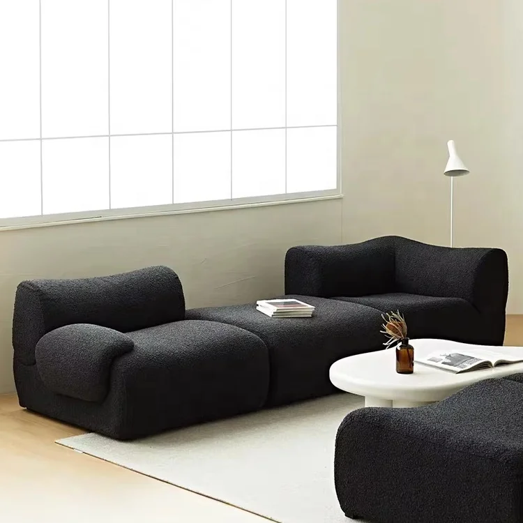 #Double Compression Sofa Vintage Black Modular Set Triple Seat Italian Minimalist Teddy Velvet Designer Furniture for Living Roo
#Double Compression Sofa Vintage Black Modular Set Triple Seat Italian Minimalist Teddy Velvet Designer Furniture for Living Roo
