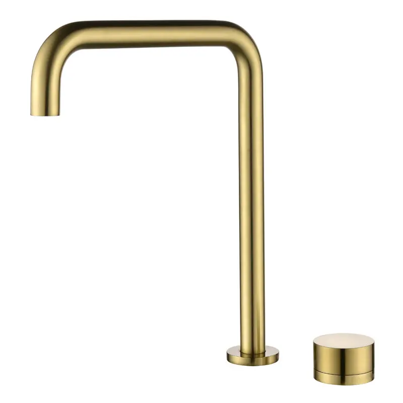 *Elevated double-hole split faucet Hot and cold table Under-counter basin Kitchen sink faucet
*Elevated double-hole split faucet Hot and cold table Under-counter basin Kitchen sink faucet