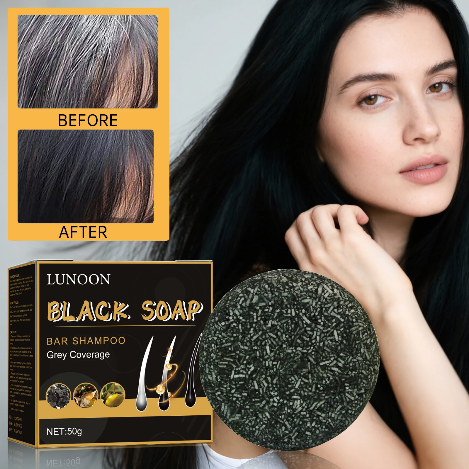 1-5pcs Polygonum Multiflorum Black Hair Soap Darkening Shampoo Bar Repair Gray White Color Dye Hair Body Shampoo For Man Women
1-5pcs Polygonum Multiflorum Black Hair Soap Darkening Shampoo Bar Repair Gray White Color Dye Hair Body Shampoo For Man Women