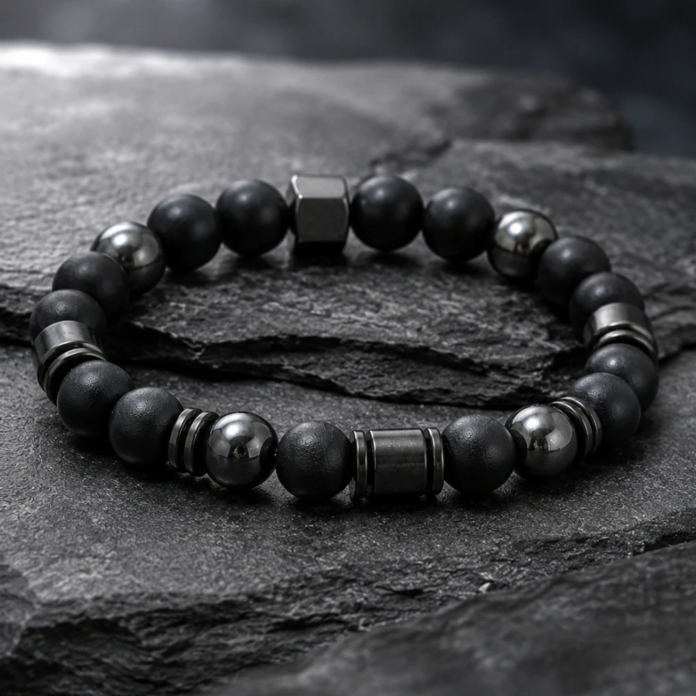 Natural Stone Bracelet Obsidian Magnetic Stone Beads Unisex Meaningful Jewelry Gift
Natural Stone Bracelet Obsidian Magnetic Stone Beads Unisex Meaningful Jewelry Gift
