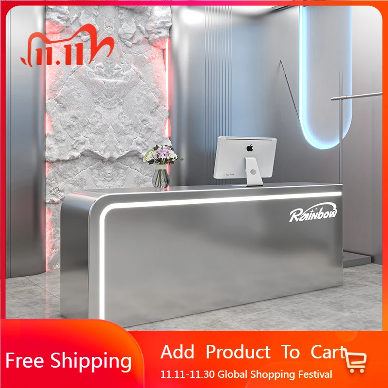 Modern Bar Reception Desks Shop Beauty Unique Luxury Restaurant Executive Reception Desks Company Mostrador Lounge Furniture
Modern Bar Reception Desks Shop Beauty Unique Luxury Restaurant Executive Reception Desks Company Mostrador Lounge Furniture