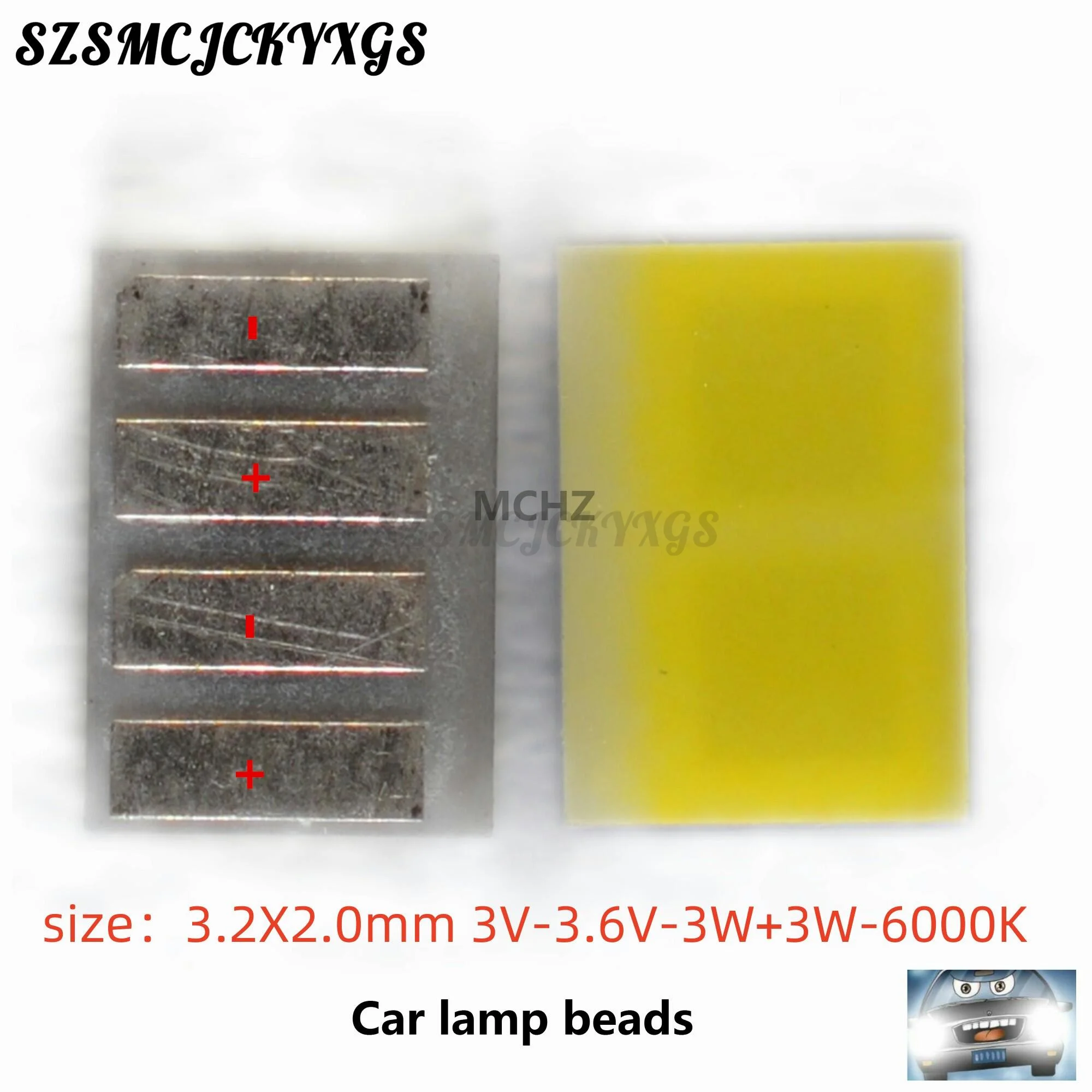 30PCS CEUP 3W 3W high power led lamp beads Ambe 6500K Cold white Car daytime running light 2016 Mobile phone flash light source
30PCS CEUP 3W 3W high power led lamp beads Ambe 6500K Cold white Car daytime running light 2016 Mobile phone flash light source