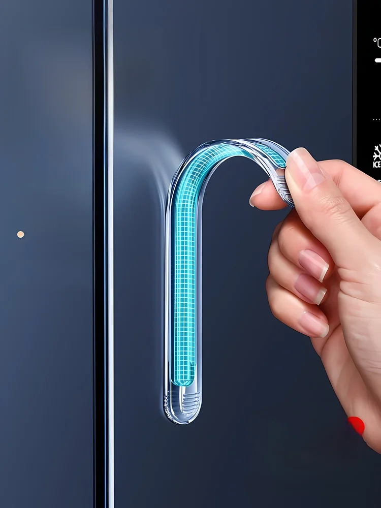Home Use Seamless Silicone Rubber Anti-Collision Stickers for Fridge And Wardrobe Door Handles Transparent Wall Protection Pad
Home Use Seamless Silicone Rubber Anti-Collision Stickers for Fridge And Wardrobe Door Handles Transparent Wall Protection Pad