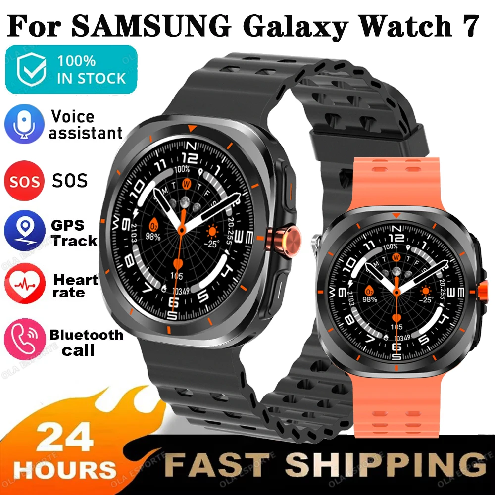 2025 New For Samsun Galaxy Watch Ultra 7 Smart Watch Women GPS Track Men Watch AMOLED 5.3 BT Call IP68 Sports Women Smartwatch
2025 New For Samsun Galaxy Watch Ultra 7 Smart Watch Women GPS Track Men Watch AMOLED 5.3 BT Call IP68 Sports Women Smartwatch