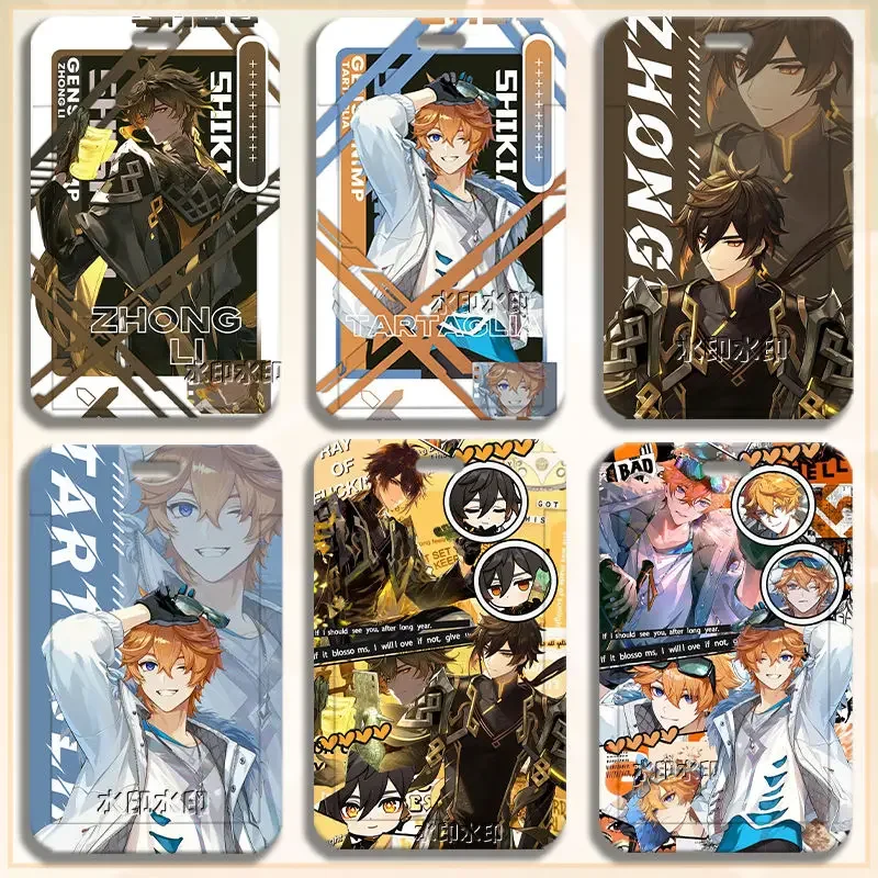 Zhongli Sanxingdui Collabo Anime Card Cover Tartaglia Yuanshen Cartoon Protective Cover for Credit Cards Bus Subway Cards Gift
Zhongli Sanxingdui Collabo Anime Card Cover Tartaglia Yuanshen Cartoon Protective Cover for Credit Cards Bus Subway Cards Gift