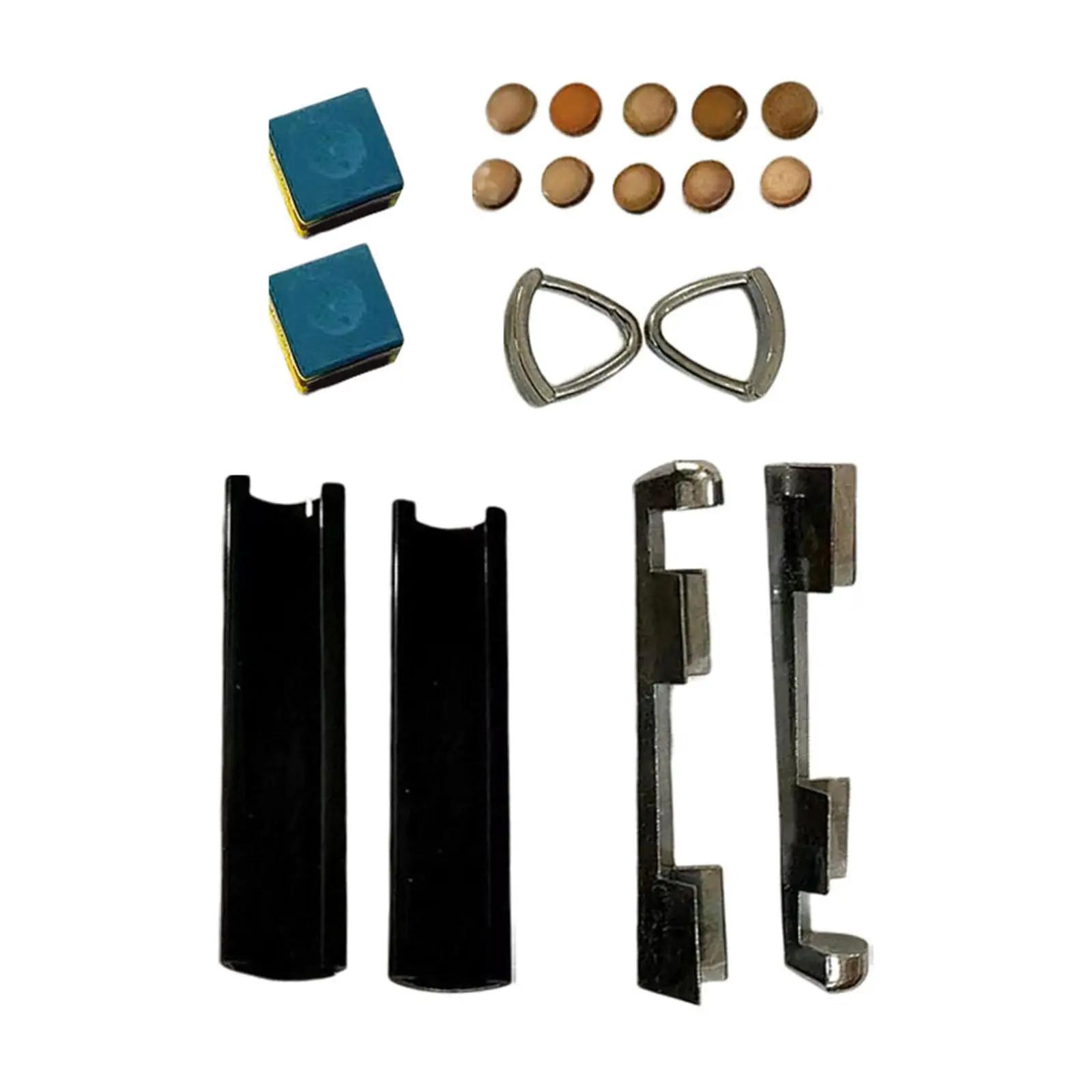 16Pcs Pool Cue Tip Repair Kit Snooker Billiards Cue Stick Billiard Cue Tips Replacement Kit for Enthusiasts Billiards Practice
16Pcs Pool Cue Tip Repair Kit Snooker Billiards Cue Stick Billiard Cue Tips Replacement Kit for Enthusiasts Billiards Practice