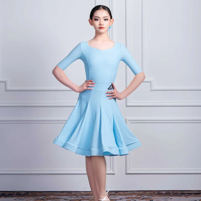 Tango Latin Dance Dress for Girls Ballroom Dancing Rumba Samba Latin Dance Costume Kids Competition Ballroom Dresses Performance
Tango Latin Dance Dress for Girls Ballroom Dancing Rumba Samba Latin Dance Costume Kids Competition Ballroom Dresses Performance