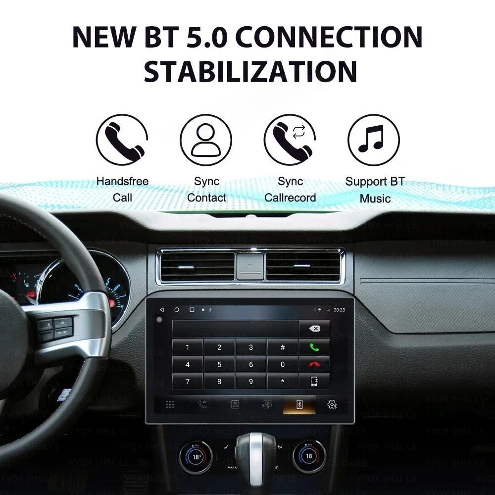 Android For Ford Mustang GT 2009 - 2015 Car Radio Multimedia Video Player Carplay Auto GPS Navigation Touch Stereo Screen
Android For Ford Mustang GT 2009 - 2015 Car Radio Multimedia Video Player Carplay Auto GPS Navigation Touch Stereo Screen