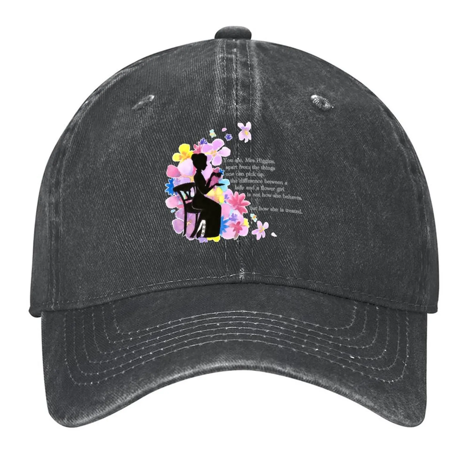 A Lady and a Flower Girl Baseball Cap Brand Man cap Golf Hat Man Fishing cap beach hat Women Caps Men's
A Lady and a Flower Girl Baseball Cap Brand Man cap Golf Hat Man Fishing cap beach hat Women Caps Men's