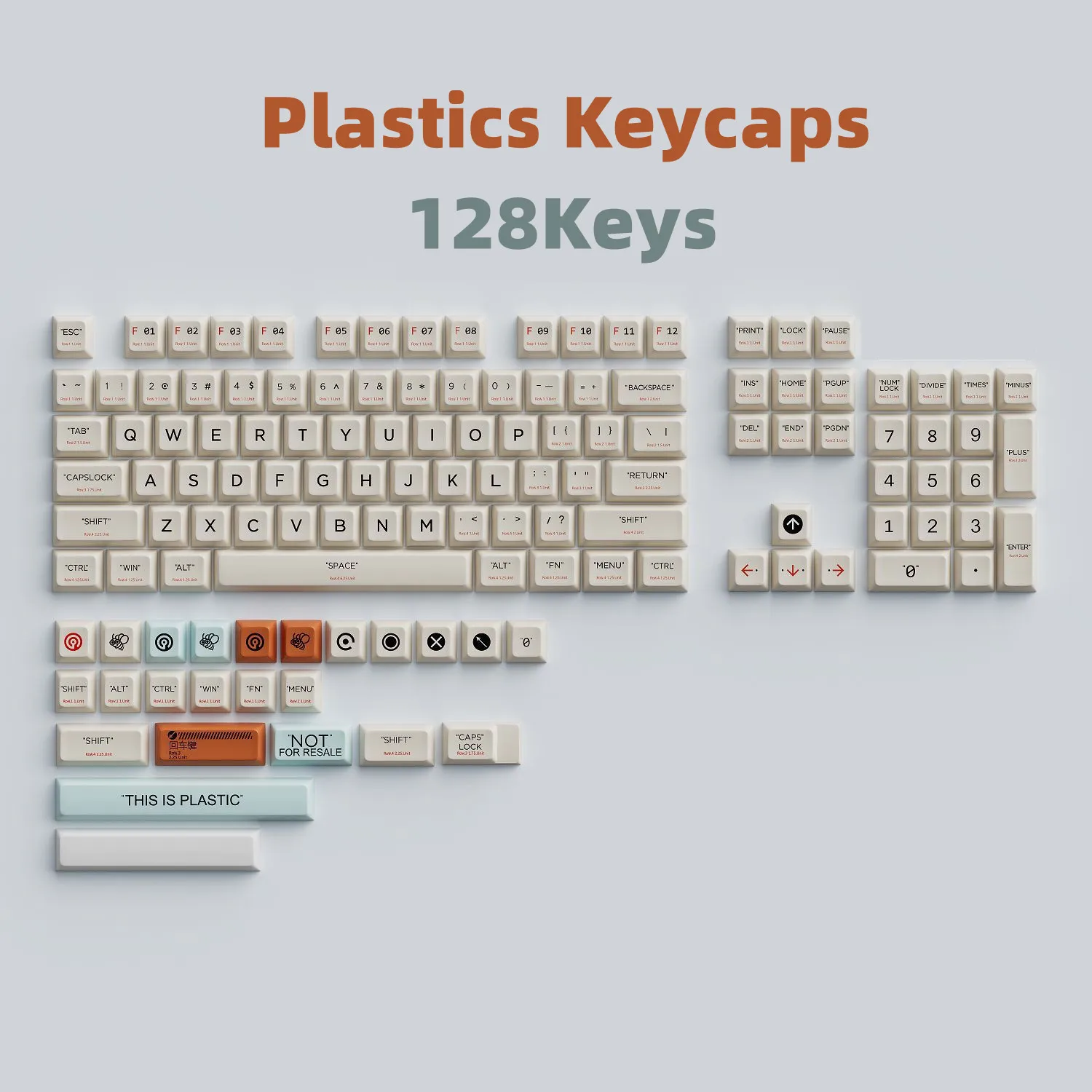 【Skyline】 128 Keys Plastics Keycaps XDA Profile PBT Dye Sublimation Mechanical Keyboard Keycap For MX Switch
【Skyline】 128 Keys Plastics Keycaps XDA Profile PBT Dye Sublimation Mechanical Keyboard Keycap For MX Switch