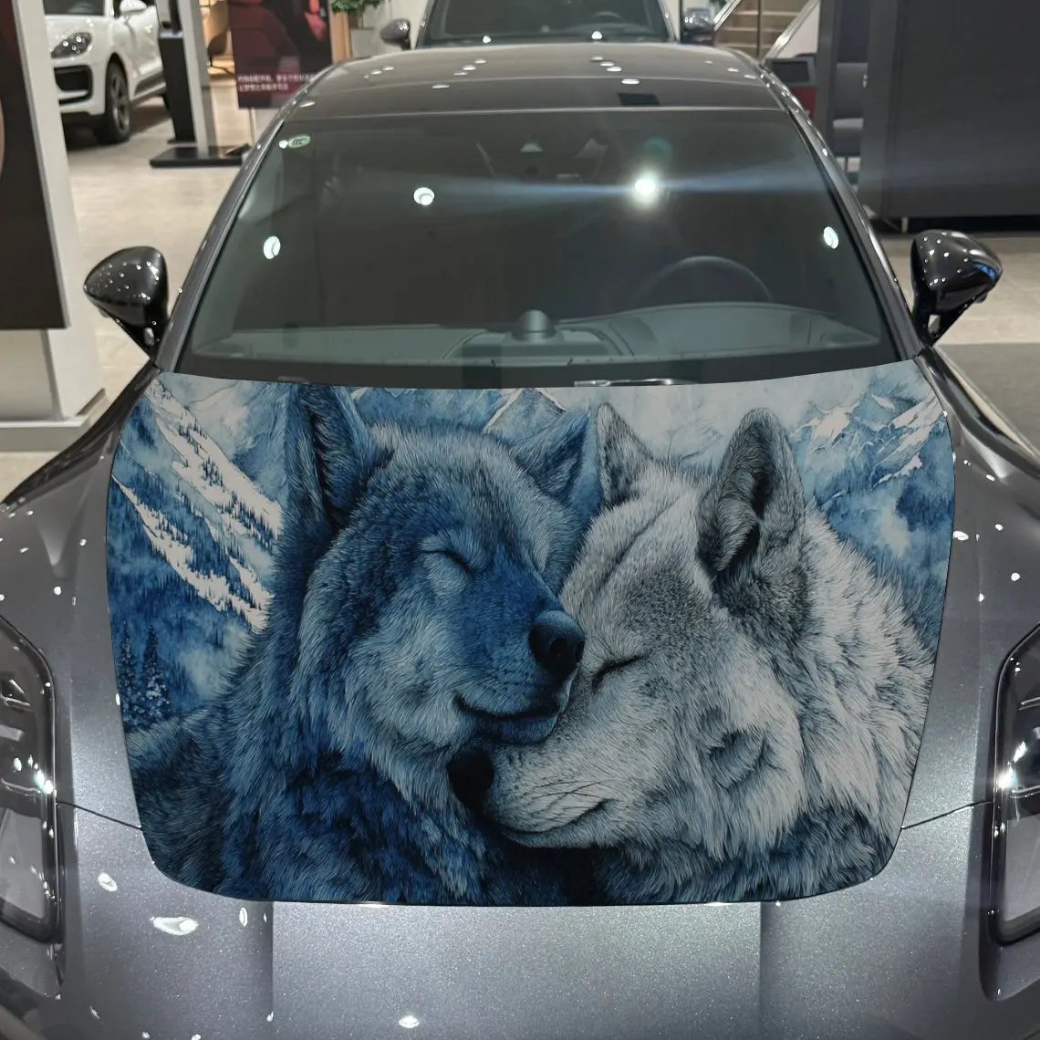 Blue Art Wolf Moonlit Aesthetic Journey ПВХ обертывания на капот автомобиля, самоклеящаяся водонепроницаемая наклейка на капот автомобиля, украшение автомобиля Pr
Blue Art Wolf Moonlit Aesthetic Journey ПВХ обертывания на капот автомобиля, самоклеящаяся водонепроницаемая наклейка на капот автомобиля, украшение автомобиля Pr