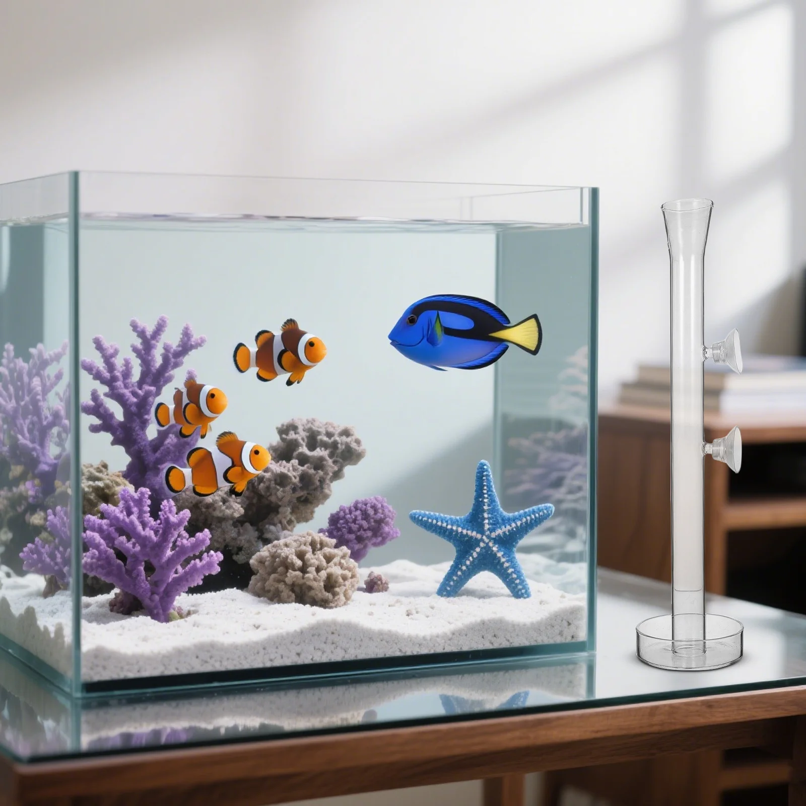 Aquarium Fish Shrimp Feeder Tray Glass Feeding Tube Set Transparent Durable Practical Feeder Tube for Tank Fish
Aquarium Fish Shrimp Feeder Tray Glass Feeding Tube Set Transparent Durable Practical Feeder Tube for Tank Fish