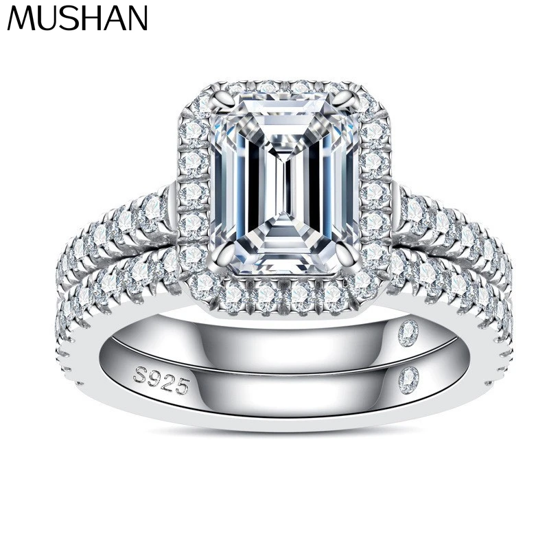 MuShan Designer Jewelry 925 Sterling Silver Ring Moissanite Diamond Modern Ring for Mom 18K Real Gold Plated MST Patent Rings
MuShan Designer Jewelry 925 Sterling Silver Ring Moissanite Diamond Modern Ring for Mom 18K Real Gold Plated MST Patent Rings