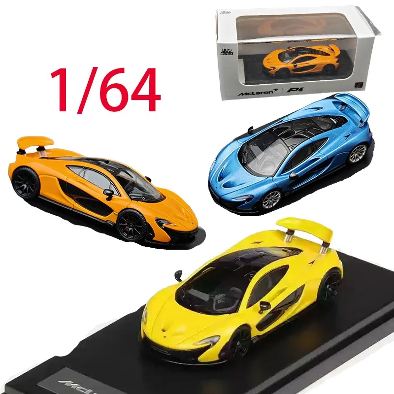 LCD Diecast 1/64 Scale McLaren Alloy Car Model McLaren P1 Play Vehicles Toys for Boys Original Box Collection
LCD Diecast 1/64 Scale McLaren Alloy Car Model McLaren P1 Play Vehicles Toys for Boys Original Box Collection