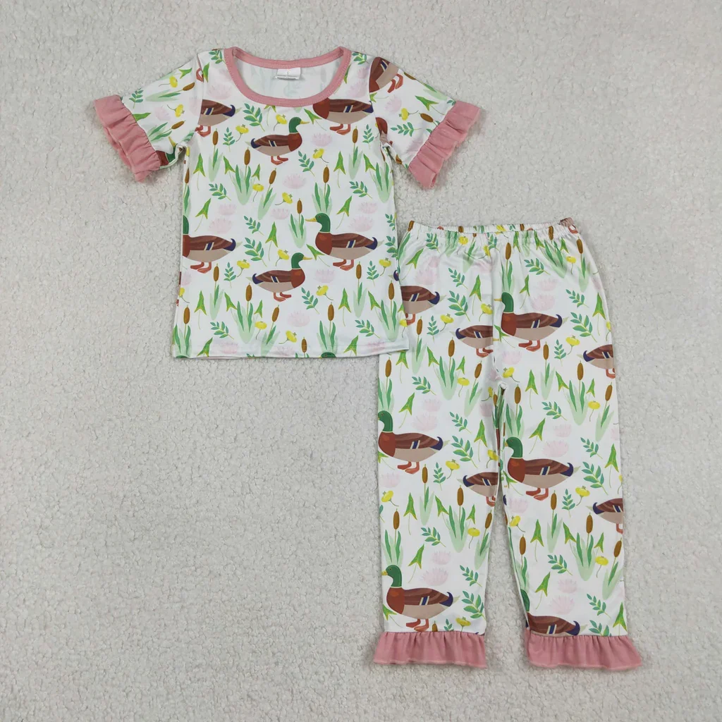 Розовый пижамный комплект для девочек Mallard Ducks
Розовый пижамный комплект для девочек Mallard Ducks