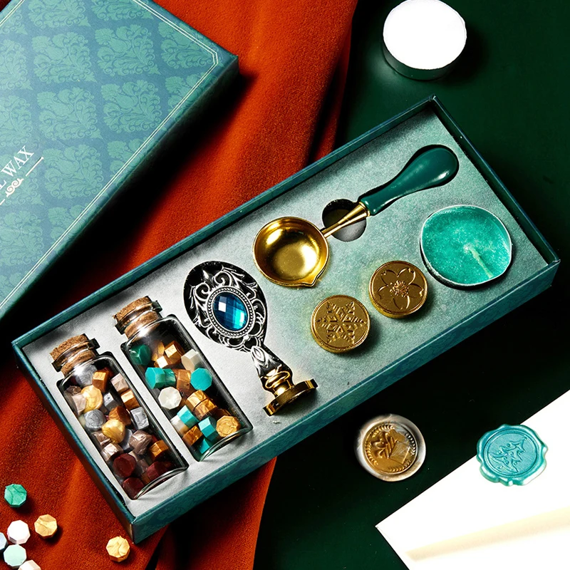 Vintage Sealing Wax Tablet Beads Candle Detachable Seal Stamp Set with Storage Box Kit DIY Envelope Invitation Craft
Vintage Sealing Wax Tablet Beads Candle Detachable Seal Stamp Set with Storage Box Kit DIY Envelope Invitation Craft