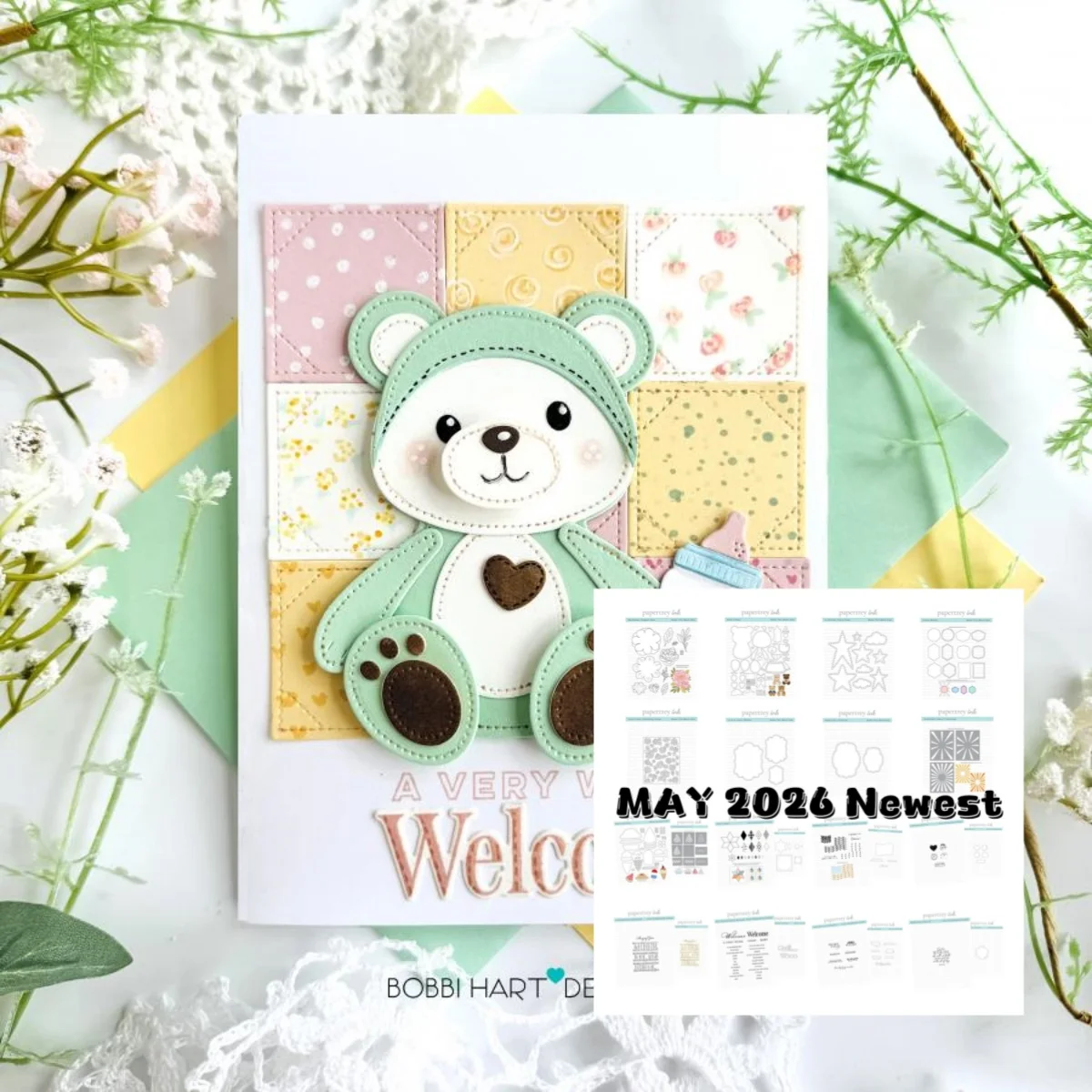 2026 Summer Dessert Bear Baby Metal Cutting Dies Clear Stamps Stencil Hot Foil for DIY Decorating Scrapbook Embossed May Newest
2026 Summer Dessert Bear Baby Metal Cutting Dies Clear Stamps Stencil Hot Foil for DIY Decorating Scrapbook Embossed May Newest