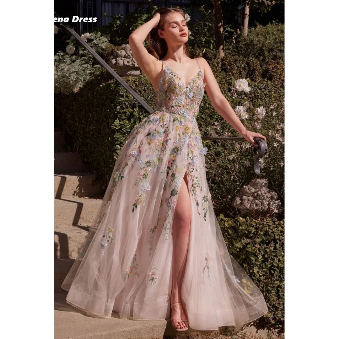 Lena Custom Made Elegant Party Dresses Luxury Women Evening Dress Flower Embroidery Robes De Cocktail Line A Prom Dresses 2025
Lena Custom Made Elegant Party Dresses Luxury Women Evening Dress Flower Embroidery Robes De Cocktail Line A Prom Dresses 2025