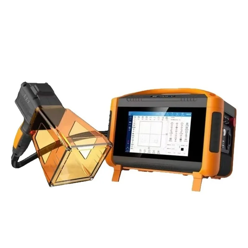 Portable Fiber Laser Marking Machine Handheld Metal Engraving Printer for Tire Nameplate Stainless Steel Aluminum Brass Iron
Portable Fiber Laser Marking Machine Handheld Metal Engraving Printer for Tire Nameplate Stainless Steel Aluminum Brass Iron