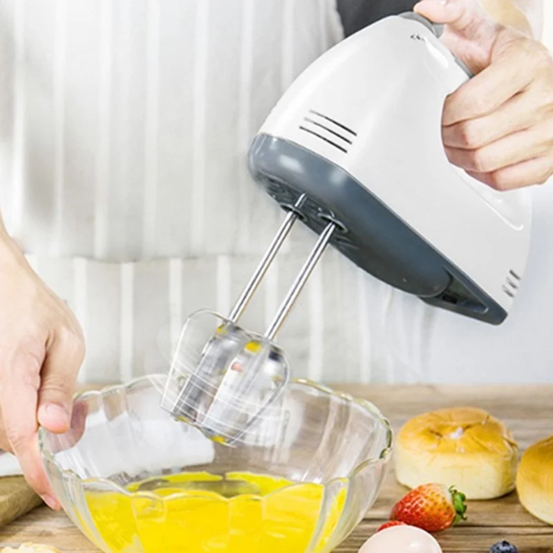 7 Speed Electric Hand Mixer Portable Hand Held Electric Egg Beater Household Baking Small Cream Beater
7 Speed Electric Hand Mixer Portable Hand Held Electric Egg Beater Household Baking Small Cream Beater