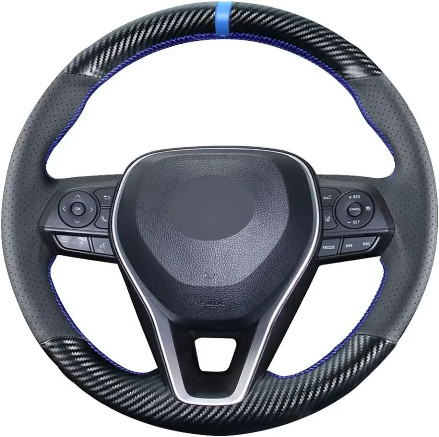 Чехол на руль из углеродного волокна для Toyota RAV4 SUV Avalon 2019-2023 Camry 2018-2023 Corolla 2020-2024
Чехол на руль из углеродного волокна для Toyota RAV4 SUV Avalon 2019-2023 Camry 2018-2023 Corolla 2020-2024