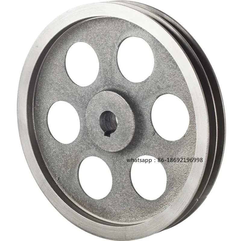 A2-350 Triangular Belt Wheel Type A Double Groove Outside Diameter 350mm Cast Iron Motor Belt Disk Motor Accessories Customized
A2-350 Triangular Belt Wheel Type A Double Groove Outside Diameter 350mm Cast Iron Motor Belt Disk Motor Accessories Customized