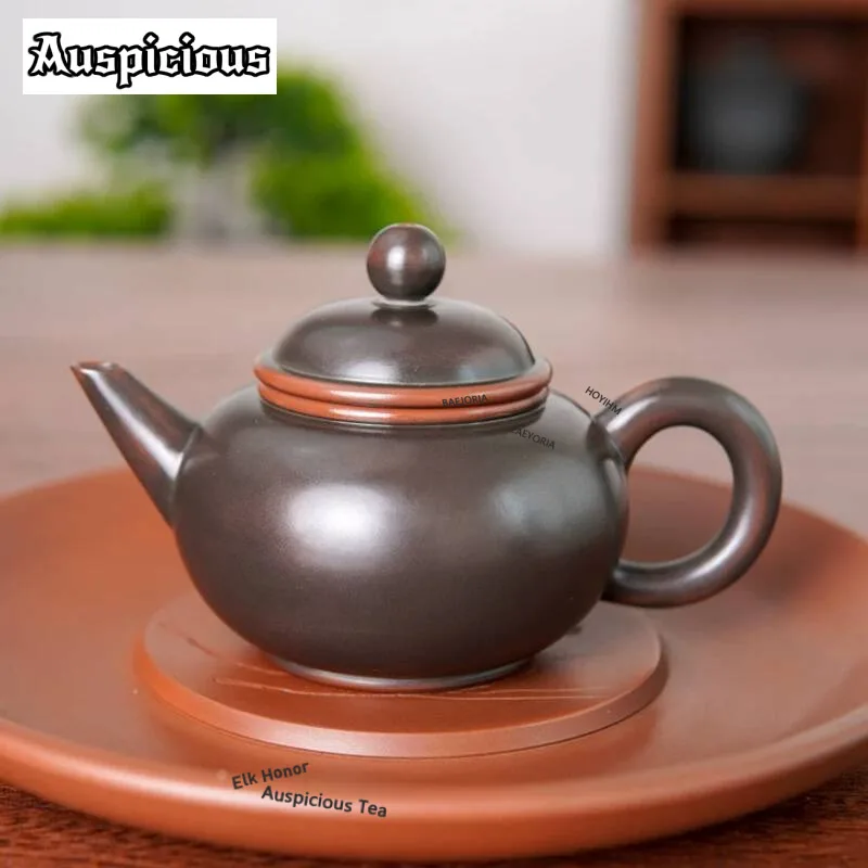 130ml Boutique Nixing Pottery Level Teapot Aesthetic Tea Infuser Pot Tea Soaking Kettle With Filter Teaset Drinkware Collection
130ml Boutique Nixing Pottery Level Teapot Aesthetic Tea Infuser Pot Tea Soaking Kettle With Filter Teaset Drinkware Collection