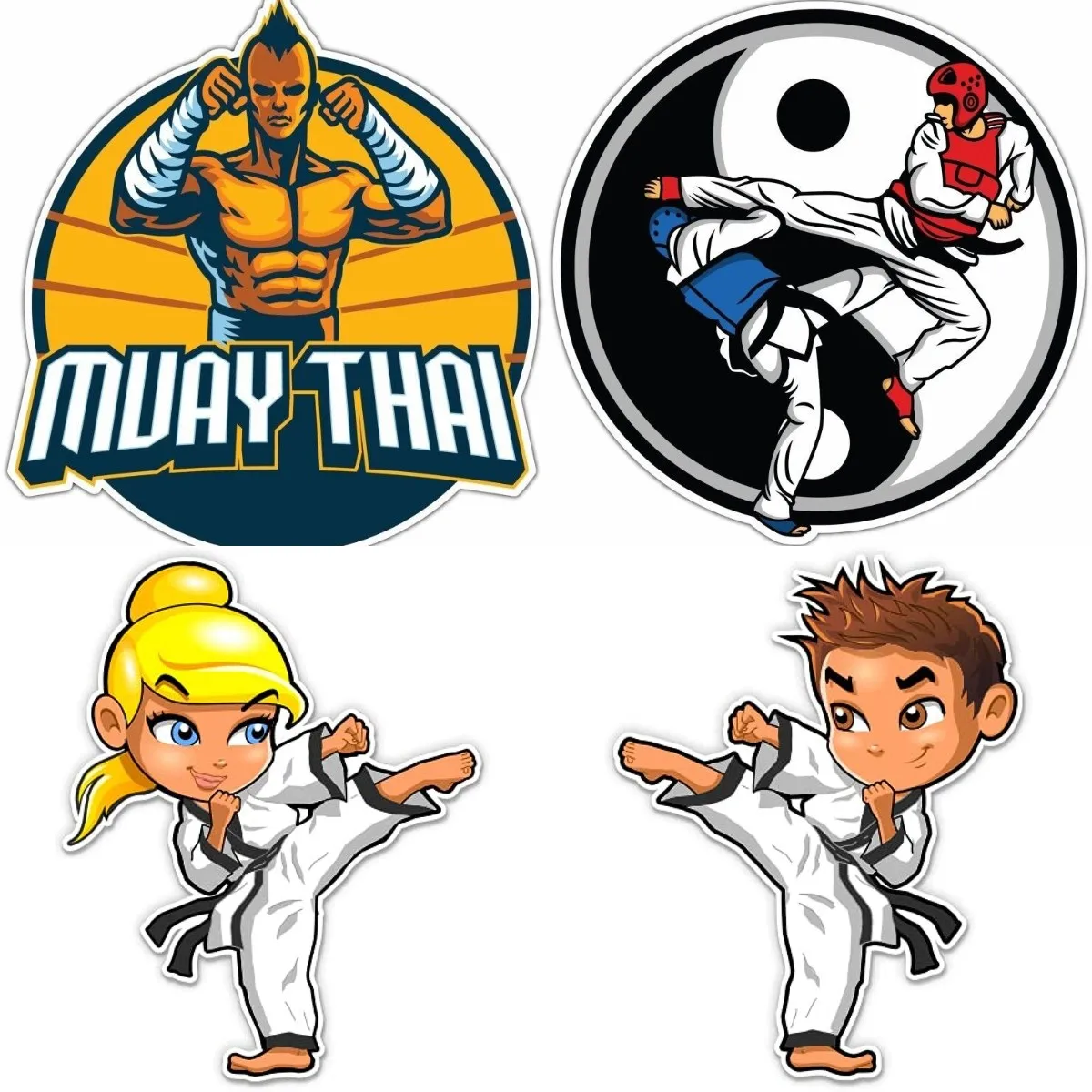 Taekwondo Stickers Thai Boxing Mixed Martial Arts Mixed martial arts Fighter Car Bumper Vinyl Decal Surfboard Decoration
Taekwondo Stickers Thai Boxing Mixed Martial Arts Mixed martial arts Fighter Car Bumper Vinyl Decal Surfboard Decoration
