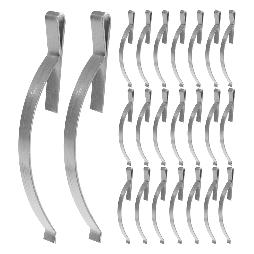 100pcs Window Tension Clips Screen Tension Spring Corner Clips Stainless Steel Spring Replacement Parts Glass Window Accessories
100pcs Window Tension Clips Screen Tension Spring Corner Clips Stainless Steel Spring Replacement Parts Glass Window Accessories