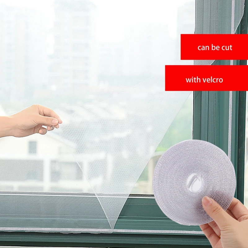 Fly Window Net 1.3M X 1.5M Insect Mesh Window Screen Net Indoor Mesh Bug Net Easy To Fit with Tape Home Textile
Fly Window Net 1.3M X 1.5M Insect Mesh Window Screen Net Indoor Mesh Bug Net Easy To Fit with Tape Home Textile