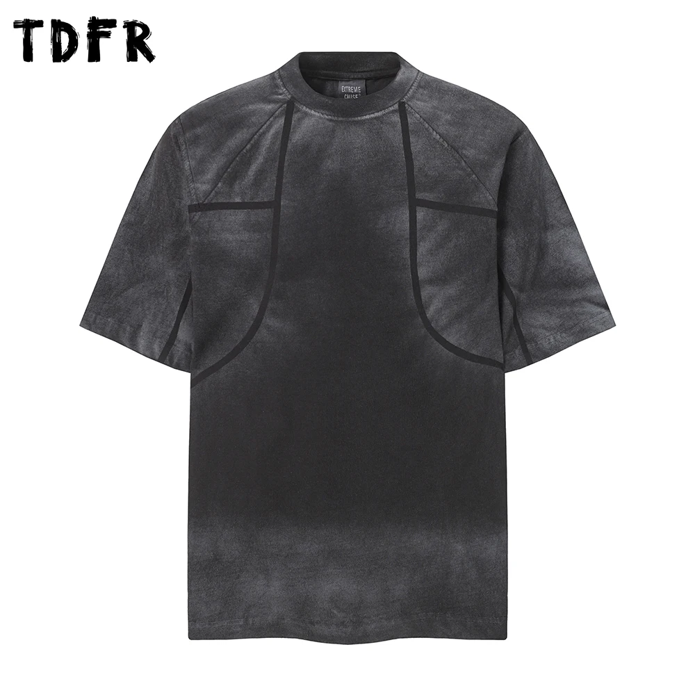 Spliced Raglan Short Sleeve T-shirt Mens Print Summer Retro Cargo Washed Distressed Loose Crew Neck Half-Sleeve Cotton Tee
Spliced Raglan Short Sleeve T-shirt Mens Print Summer Retro Cargo Washed Distressed Loose Crew Neck Half-Sleeve Cotton Tee