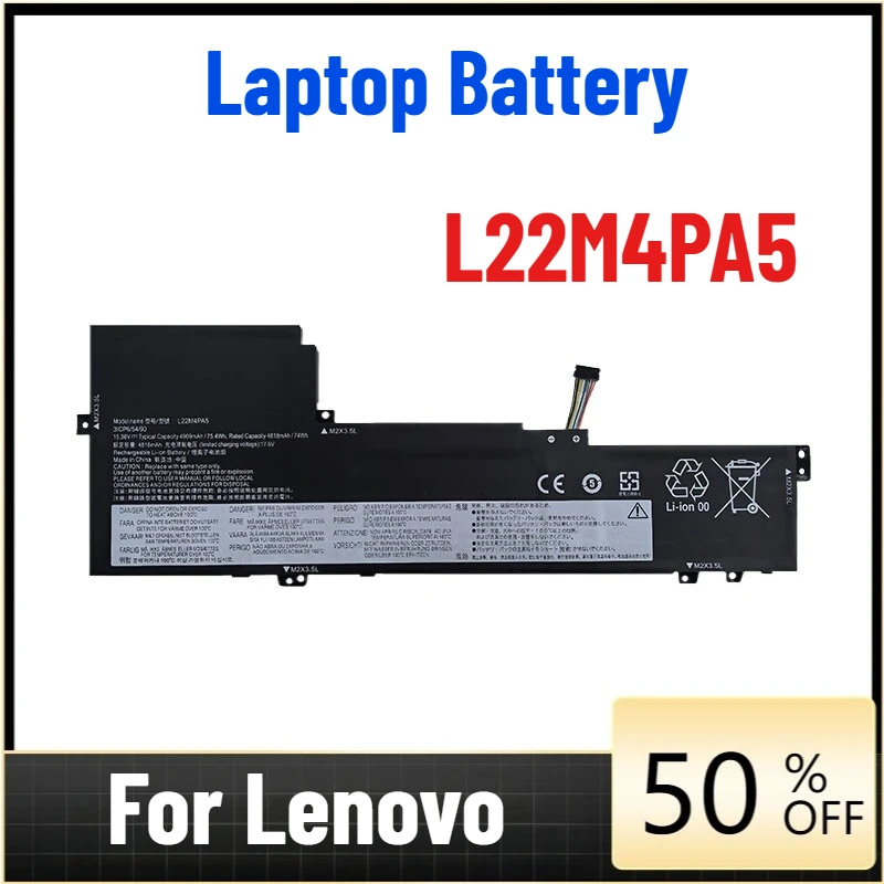 Brand New Laptop Battery for Lenovo L22M4PA5 L22C4PA5 L22D4PA5 L22L4PA5
Brand New Laptop Battery for Lenovo L22M4PA5 L22C4PA5 L22D4PA5 L22L4PA5
