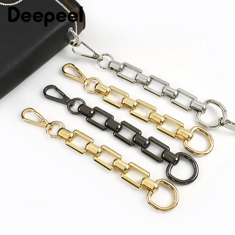 2/5Pcs Deepeel 18cm Metal Bag Extension Chains Shoulder Strap Chain Handles D Ring Adjust Lobster Buckles DIY Hardware Accessory
2/5Pcs Deepeel 18cm Metal Bag Extension Chains Shoulder Strap Chain Handles D Ring Adjust Lobster Buckles DIY Hardware Accessory