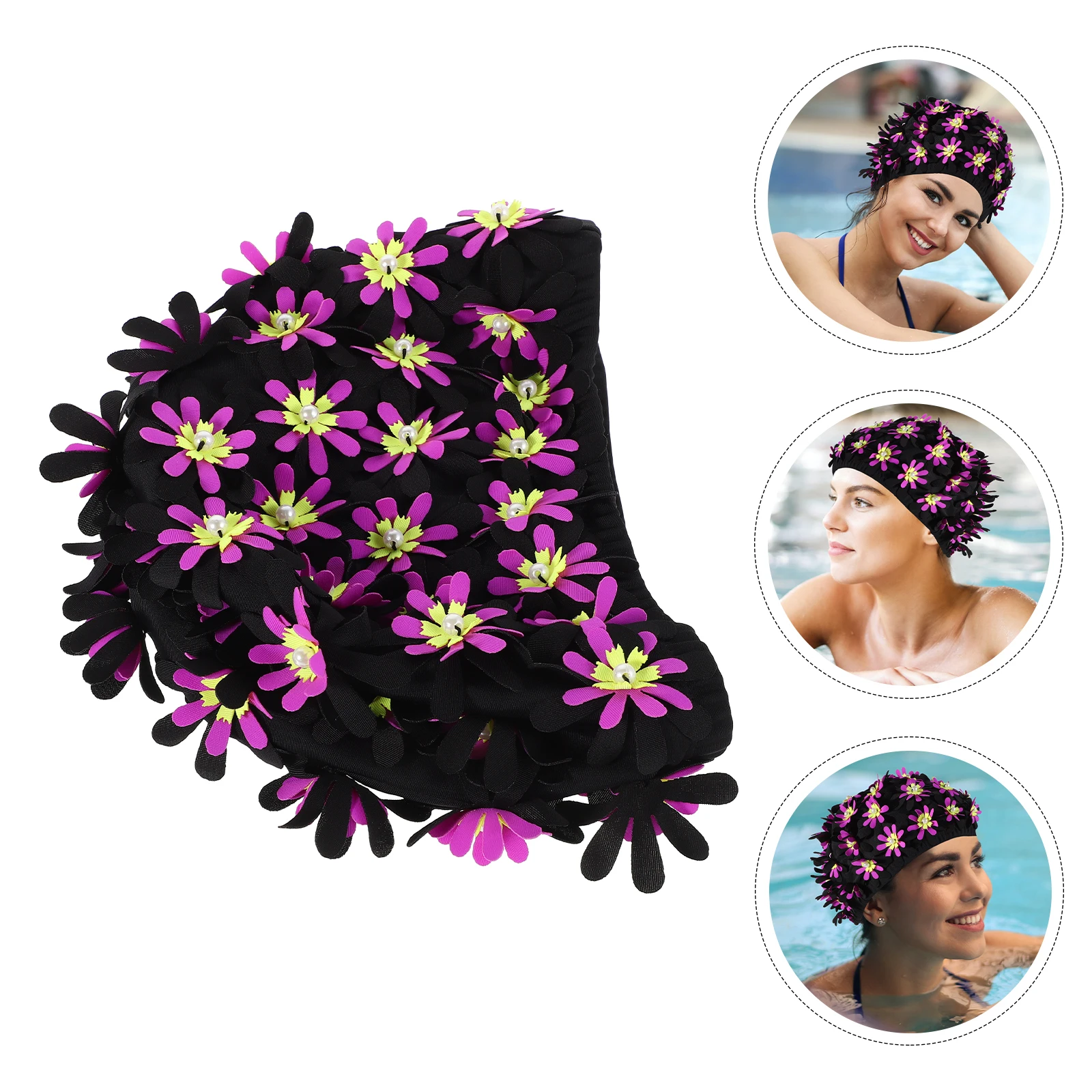 Floral Swimming Cap Embroidered Hat for Women Bathing Adult Fabric Hats Caps Cloth
Floral Swimming Cap Embroidered Hat for Women Bathing Adult Fabric Hats Caps Cloth