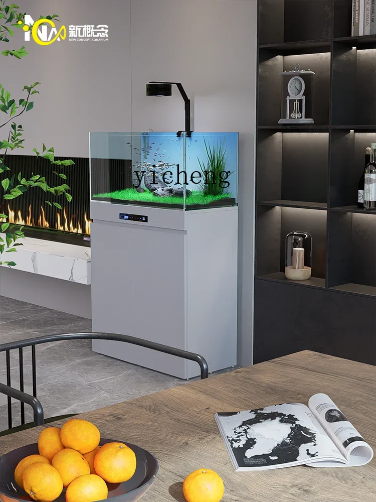 Y1 fish tank living room small ultra-white bottom filter intelligent ecological stream tank landscaping glass aquarium
Y1 fish tank living room small ultra-white bottom filter intelligent ecological stream tank landscaping glass aquarium