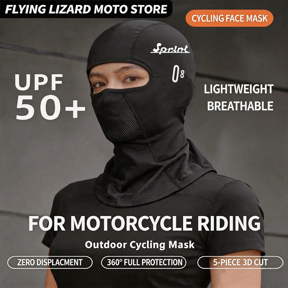 For Vespa Sprint ,Sprint S / Sprint Tech Sprint Officina 8 (2014-2026) Summer Cooling Motorcycle Balaclava, Breathable Full Face
For Vespa Sprint ,Sprint S / Sprint Tech Sprint Officina 8 (2014-2026) Summer Cooling Motorcycle Balaclava, Breathable Full Face