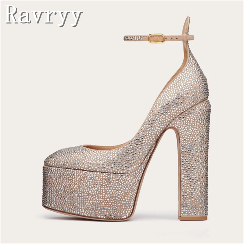 Round Head Thick Heel Pumps 2023 Spring Autumn Ultra-High Heel Shallow Mouth Foot Loop Strap Fashion Show Women's Single Shoes
Round Head Thick Heel Pumps 2023 Spring Autumn Ultra-High Heel Shallow Mouth Foot Loop Strap Fashion Show Women's Single Shoes